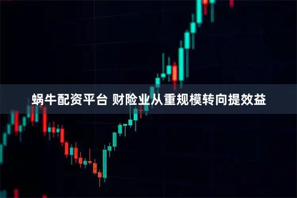 蜗牛配资平台 财险业从重规模转向提效益